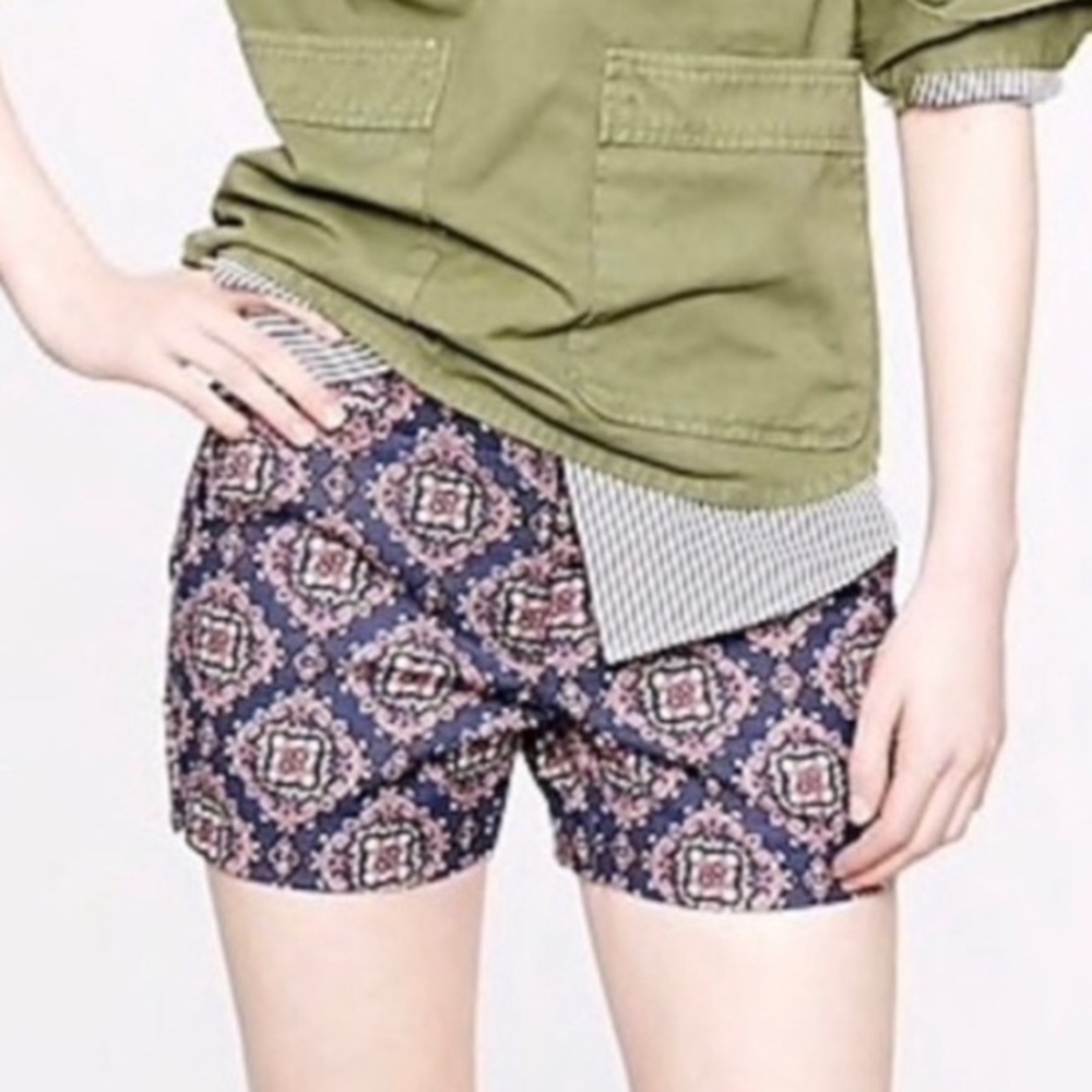 J.Crew | Paisley Shorts